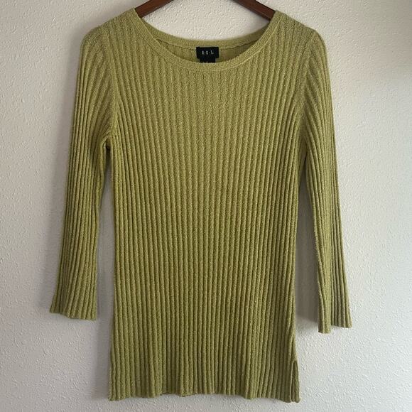Sage Green Cozy Knit Sweater - Picture 1 of 4